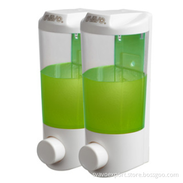 Dual Transparent Tank Soap Dispenser V-9122